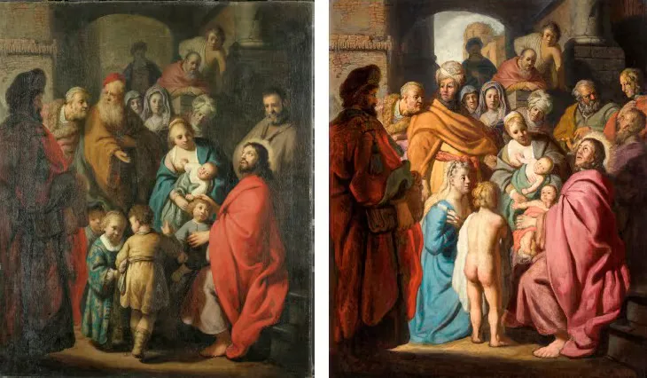 Restauración de obra de Rembrandt revela cambios ocultos por siglos