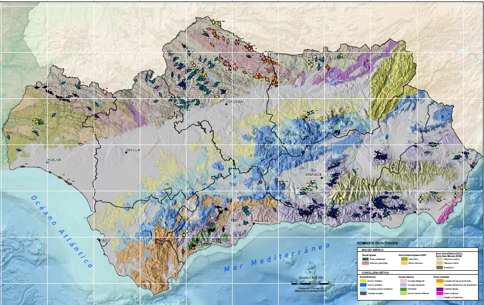 Expertas identifican 365 yacimientos de minerales críticos en Andalucía