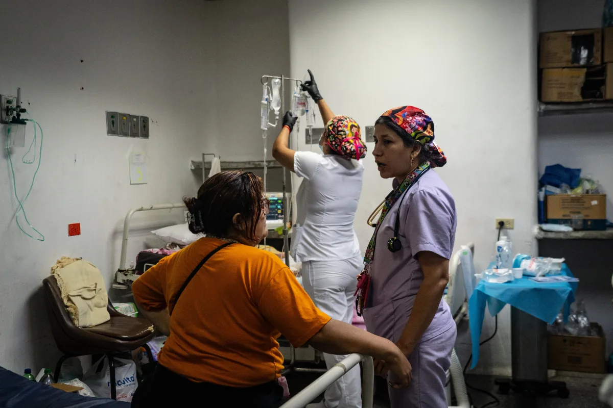 Crisis hospitalaria en Caracas ante saturación por atención a heridos