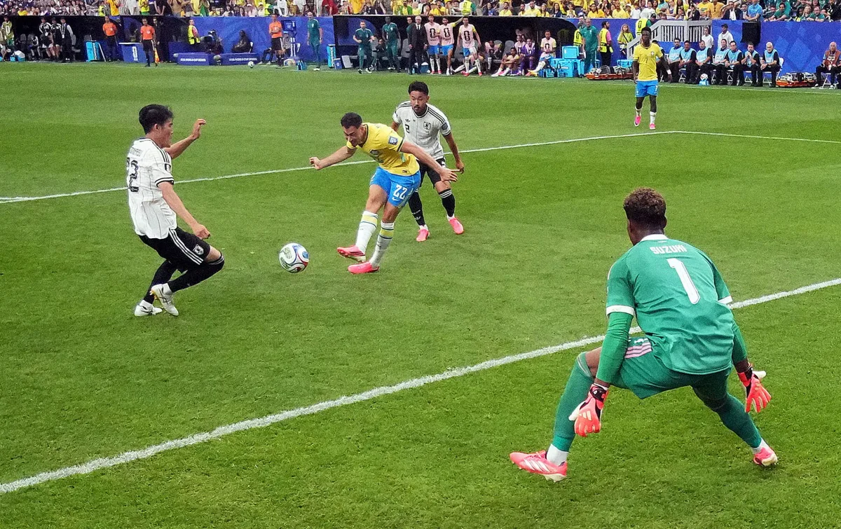 Brasil remonta ante Japón y avanza a octavos de final