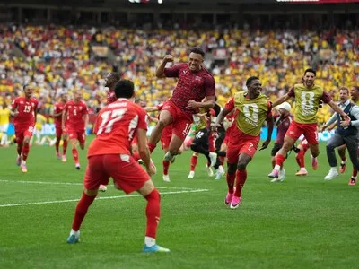 Suiza elimina a Colombia en penaltis y avanza a cuartos