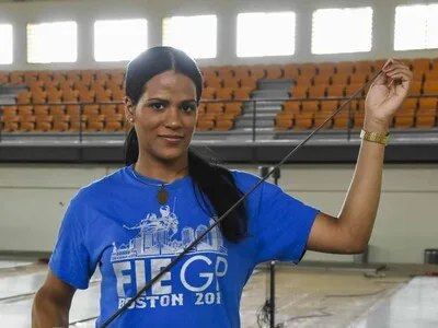Heyddys Valentín y Rossy Félix: el ascenso de la esgrima dominicana