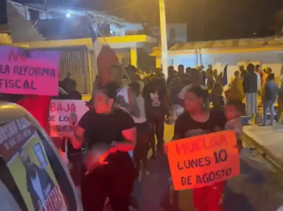 Residentes de Moca protestan contra el alto costo de la vida