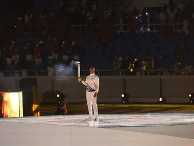 Félix Sánchez enciende el pebetero de los Juegos Centroamericanos 2026