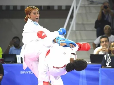 Thalía Terrero conquista el oro en karate de los Juegos Centroamericanos