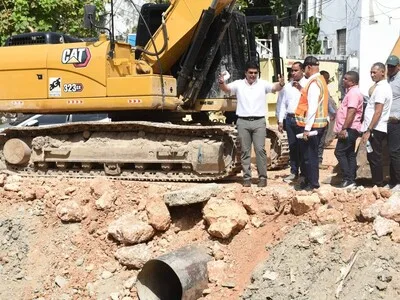 Caasd interviene cañadas Juan Valdez y Los Girasoles en Santo Domingo