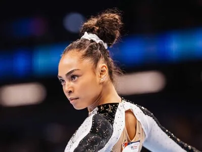 Hezly Rivera revalida su título nacional de gimnasia en Estados Unidos