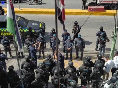 Director de la Policía Nacional supervisa seguridad en municipio de Navarrete