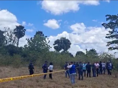 Hallan cadáver enterrado en comunidad de Moca