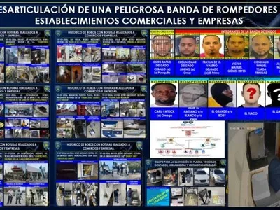Policía Nacional desmantela red criminal dedicada a robos en comercios