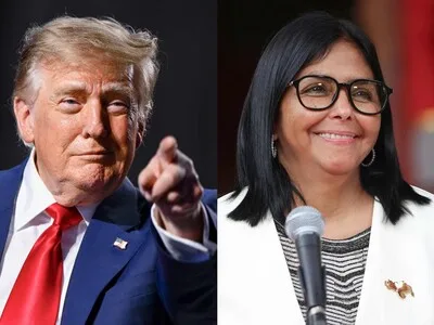 Donald Trump y Delcy Rodríguez sostienen encuentro histórico en Nueva York
