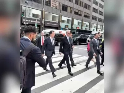 Luis Abinader en Nueva York durante la Asamblea General ONU
