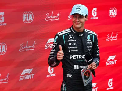 George Russell lidera las prácticas en el Gran Premio de Azerbaiyán