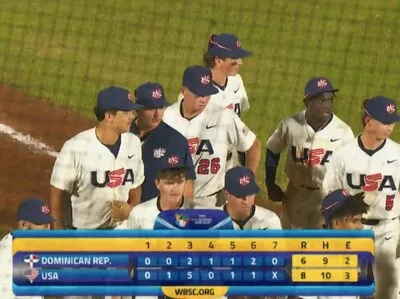 Estados Unidos conquista el Mundial de Béisbol Sub-15 ante República Dominicana
