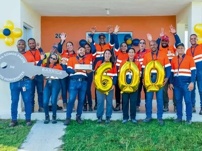 Barrick Pueblo Viejo completa reasentamiento de 600 familias en Nuevos Horizontes