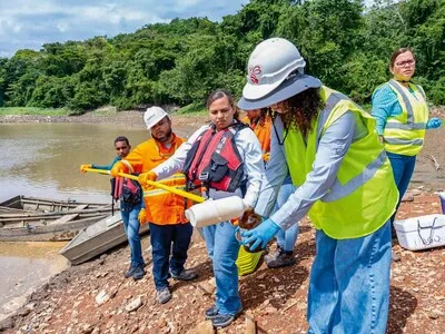 Barrick Pueblo Viejo desarrolla jornada de monitoreo ambiental con comunidades