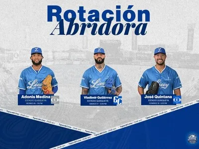 Tigres del Licey definen rotación abridora para el inicio de Lidom